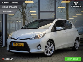 Toyota Yaris 1.5 Full Hybrid Dynamic | Dealer OH | Pano | Cruise Control | Climate Control | Keyless | Camera | Half-leer | Parelmoer wit