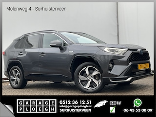 Toyota RAV4 2.5 Hybrid AWD PHEV Trekhaak Stoel/Stuurverw Carplay Leer Keyless Clima Voll.Onderhouden!