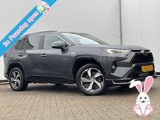 Toyota RAV4 2.5 Hybrid AWD PHEV Trekhaak Stoel/Stuurverw Carplay Leer Keyless Clima Voll.Onderhouden!