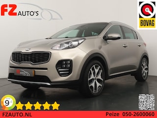 Kia Sportage 1.6 T-GDI GT-Line - Caravantrekker! - Schuifdak - Leder - Stoelverwarming - Trekhaak