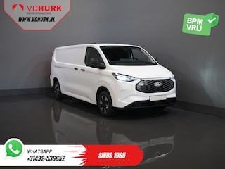 Ford Transit Custom Trend L2 65 kWh 330 km WLTP Garantie t/m 2030/ LED/ Snellader/ 2.3t Trekverm./ Stuurverw./ Stoelverw./ Carplay/ Climate/ Camera/ PDC/ Cruise