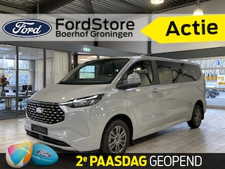 Ford Tourneo Custom Titanium X 340 2.5 PHEV 233 pk L2 9 persoons | Elek. Trekhaak | Winter Pack | Camera | LED | 17" | 2300 kg trekgewicht | Elek. Best. Stoel