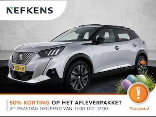 Peugeot 2008 EV GT 50 kWh 136pk Automaat | Schuif-/Kantelkdak | Navigatie | Climate Control | Adaptieve Cruise Control | 17"LMV | LED | Camera | Stoelverwarming | Apple Carplay/Android Auto |