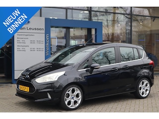 Ford B-MAX TITANIUM 100PK CLIMA TREKHAAK HALF-LEDER+STOELVERW. PARK-SENSOREN 17"LMV A-SPOILER