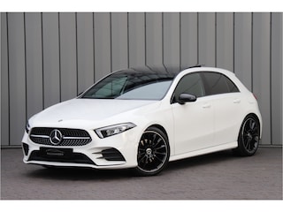 Mercedes-Benz A-klasse 200 AMG Aut7 | 163PK | Pano | Led | Stoelverwarming | Clima | Apple-carplay | Camera | Widescreen | 2018.