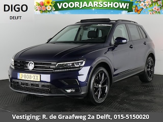 Volkswagen Tiguan 2.0 TSI 4Motion Highline Business R Automaat | 360° Camera | Trekhaak | Vol leer | Stoelverwarming | Schuif-/Kanteldak |