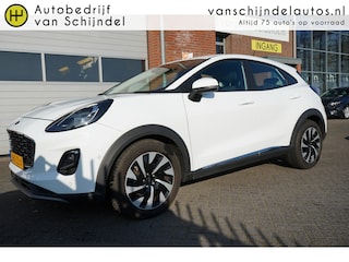 Ford Puma 1.0 ECOBOOST HYBRID TITANIUM OKT 2022 NAVIGATIE ANDROID-APPLECARPLAY CAMERA CLIMA ADAPTIEVE CRUISE PDC BLUETOOTH 4X ELECTR.RAMEN-SPIEGELS