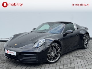 Porsche 911 3.0 4 Targa 16.000KM Leer Achteruitrijcamera AppleCarplay | DAB Audio | Sportuitlaat | Elektrische Stoelen