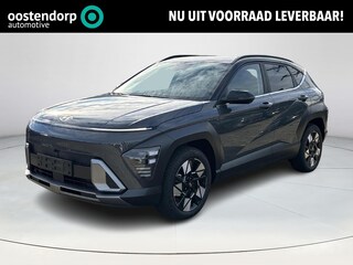 Hyundai Kona 1.6 GDI HEV Premium | Uit voorraad leverbaar! | Elektrische stoelen met geheugen | Stoel/stuurverwarming | Stoelverkoeling | 2e zit-rij stoelverwarming | Dodehoekdetectie | 360* camera | Adaptive cruise control | Active lane-keeping |