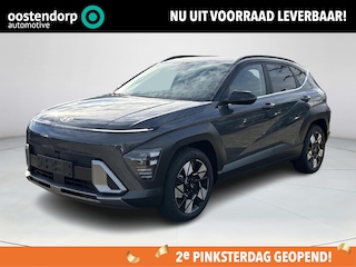 Hyundai Kona 1.6 GDI HEV Premium | Uit voorraad leverbaar! | Elektrische stoelen met geheugen | Stoel/stuurverwarming | Stoelverkoeling | 2e zit-rij stoelverwarming | Dodehoekdetectie | 360* camera | Adaptive cruise control | Active lane-keeping |