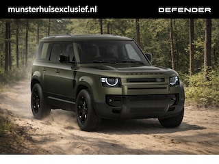 Land Rover Defender 110 P300e 110 Forest Edition | Schuif/Kantel Dak | Driver Assist Pack | Cold Climate Pack | Afneembare Trekhaak| Vaste Sleepogen |