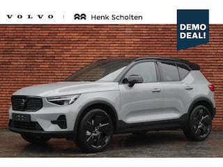 Volvo XC40 2.0 B4 Plus Black Edition Panoramisch schuif-/kanteldak | Elektrisch verstelbare voorstoelen met geheugenfunctie | 360 graden camera | Extra getint glas achter | Harman Kardon | Dak in contrasterende kleur Black Stone | Stoel- / stuurwielverwarming | 20 inch. lichtmetalen velgen | Adaptieve cruise control | BLIS