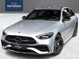 Mercedes-Benz C200 AMG LINE / LASERLED / AMBIENTE / MEMORY / TREKHAAK / FOCAL / 18"