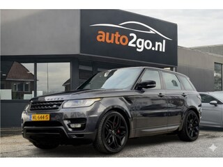 Land Rover Range Rover Sport 3.0 TDV6 AUT8 BLACK-EDITION PANODAK VOL-LEDER 22 INCH-LMV NAVI CAMERA LED PDC