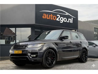 Land Rover Range Rover Sport 3.0 TDV6 AUT8 BLACK-EDITION PANODAK VOL-LEDER 22 INCH-LMV NAVI CAMERA LED PDC