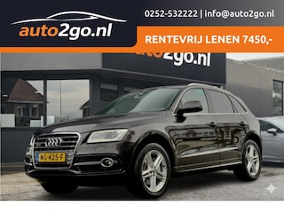 Audi Q5 3.0 TDI AUT7 QUATTRO 2X S-LINE 245 PK. LEDER NAVI AIRCO LED LMV PDC