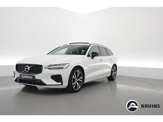 Volvo V60 2.0 T6 Recharge AWD R-Design | Pano-dak | elek. Trekhaak | Head-up | ACC | Stoel + stuurverwarming |
