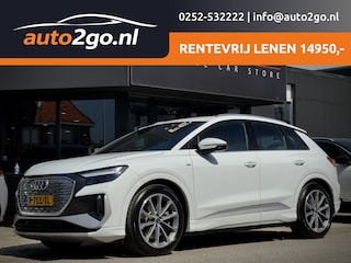 Audi Q4 40 3X S-LINE 77 kWh 91%SOH LEDER 20 INCHE-LMV CAMERA-360 DIGI-DASH NAVI LED PDC