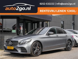 Mercedes-Benz C-klasse 180 AMG-LINE PLUS UPGRADE EDITION AUT9 SPORTLEDER NAVI CAMERA 18INCH.LMV PDC
