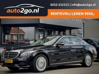 Mercedes-Benz C-klasse 180 AUT7 AMBITION 96D.KM PANODAK NAVI AIRCO LED LMV PDC