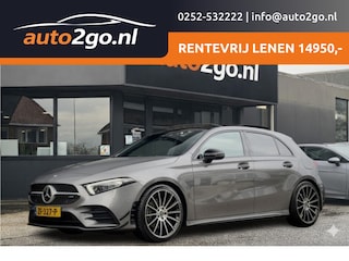 Mercedes-Benz A-klasse 220 AUT7 35AMG-PAKKET 285PK PANODAK LEDER CAMERA DIGI-DASH APPLE-CARPLAY LED LMV-19INCHE PDC