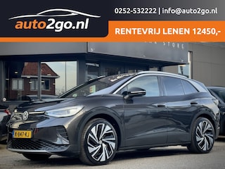 Volkswagen ID.4 FIRST PRO MAX 77 KWH PANODAK DESIGNO-LEDER 21 INCH-LMV NAVI CAMERA APPLE-CARPLAY LED PDC