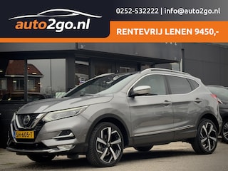 Nissan Qashqai 1.2 AUT TEKNA+ PANODAK DESIGNO-LEDER NAVI CAMERA LED LMV PDC