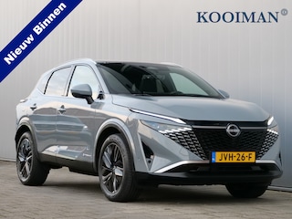 Nissan Qashqai 1.5 e-Power N-Design 190 Pk Automaat Navi / DAB / Leer / Apple Carplay / Pano-dak / Winterpakket