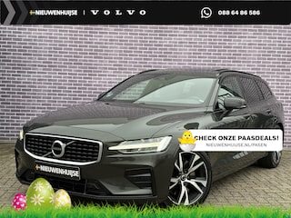 Volvo V60 2.0 T5 R-Design | Schuif/kantel Panoramadak | Stoel/stuurverwaring | Leder | parkeersensoren V+A | Apple carplay/android auto | Elektr. bedienbare achterklep |