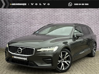 Volvo V60 2.0 T5 R-Design | Schuif/kantel Panoramadak | Stoel/stuurverwaring | Leder | parkeersensoren V+A | Apple carplay/android auto | Elektr. bedienbare achterklep |
