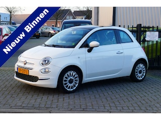 Fiat 500 0.9 TwinAir Turbo Lounge. Panodak, Navi, Airco, 15"LM Velgen