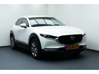 Mazda CX-30 2.0 e-SkyActiv M Hybrid Luxury. Adap Cruise, Leer, Bose, 18"LMV, Stoel&StuurVerw, Haak 1300kg