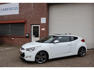 Hyundai Veloster 1.6 GDI i-Catcher Open dak Keyless Leder NAP Camera Cruise PDC Navi Airco APK