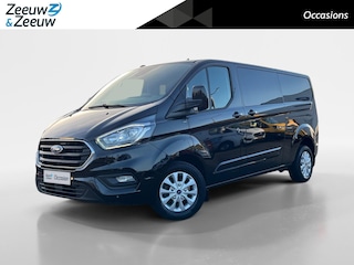 Ford Transit Custom 300 2.0 TDCI L2H1 Limited DC 130 pk Automaat | 5 persoons dubbele cabine | Trekhaak | Achteruitrijcamera | Navigatiesysteem | Stoelverwarming