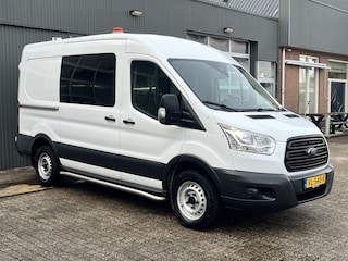 Ford Transit 350 2.2 TDCI L2H2 Werkplaats inrichting Omvormer Kast Inrichting Servicewagen Trekhaak 2800kg Trekgewicht Airco Werkplaats Sortimo inrichting Euro 6 Bpm vrij voor particulier gebruik !!