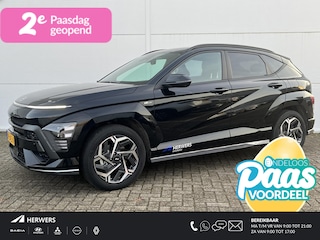Hyundai Kona 1.6 GDI HEV N Line Sky / N Line exterieur / Lichtmetalen velgen 5-spaaks 18" / Schuif-/kanteldak / Achterstoelen verwarmd /