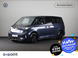 Volkswagen ID. Buzz GTX 86 kWh LWB 7p. 340 pk | Verlengde garantie | Navigatie | Trekhaak (wegklapbaar) | Parkeersensoren (Park assist) | Achteruitrijcamera | Stoelverwarming v/a |