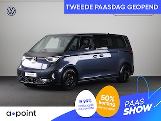 Volkswagen ID. Buzz GTX 86 kWh LWB 7p. 340 pk | Verlengde garantie | Navigatie | Trekhaak (wegklapbaar) | Parkeersensoren (Park assist) | Achteruitrijcamera | Stoelverwarming v/a |