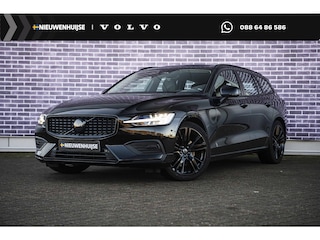 Volvo V60 2.0 B3 Essential Edition | Sport Pack | 19" Black Edition Velgen | Leder | Adaptieve Cruise Control | Stoelverwarming | Park Assist |