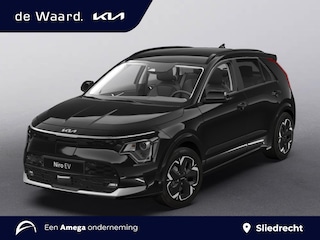 Kia Niro EV Limited Edition 64.8 kWh | €2.530 voordeel | Privacy glass | Stoelverwarming voor | Verwarmbaar stuurwiel | Batterijverwarming | Elektrisch verstelbare buitenspiegels | Lederen stuurwiel | Dakrails