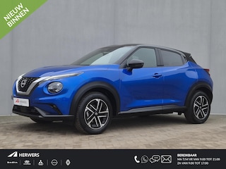 Nissan Juke 1.0 DIG-T N-Connecta DCT Automaat / Fabrieksgarantie tot 03-2028 / All season banden / Cold Pack / Achteruitrijcamera / Trekgewicht 1250 kg / Cruise control / Draadloze telefoon lader / Apple Carplay Androud Auto /