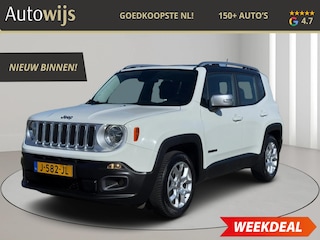 Jeep Renegade 1.4 MultiAir Limited|Trekhaak|Cruise|LM-VELG|Keyless|Goed onderhouden