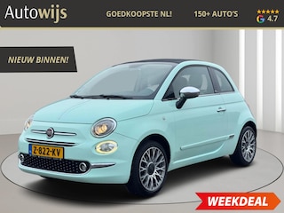 Fiat 500 1.2 Lounge|Facelift|LED|Navi|Airco|Cabrio