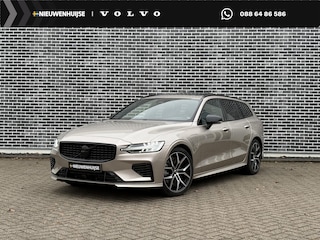 Volvo V60 T6 Recharge AWD Plus Dark | Panoramadak | Harman & Kardon Audio | Adaptive Cruise control| Stoel & stuurverwarming | Achteruitrijcamera | Exterieur styling kit | 19'' Polestar Engineerd velgen |