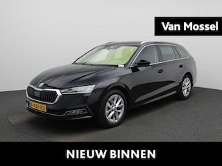 Skoda Octavia Combi 1.0 e-TSI Business Edition Plus | NAVIGATIE | ADAPTIEF CRUISECONTROL | ELEK.ACHTERKLEP | DIGITAAL DASHBOARD | LMV | STUUR-STOEL VERWARMING | APPLE CARPLAY | SFEERVERLICHTING |