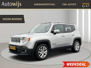 Jeep Renegade 1.4 MultiAir Limited|PANO|LEDER|CAMERA|Stoelverwarming|NL AUTO