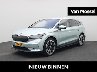 Skoda Enyaq iV 80 First Edition ELEK.STOEL | ELEK.ACHTERKLEP | CAMERA | ADAPTIEF CRUISECONTROL | STUUR-STOEL VERWARMING | NAVIGATIE | SFEERVERLICHTING |