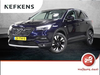 Opel Grandland X SUV Innovation 130PK | 1ste eigenaar | Navigatie | Panoramadak | Rondomzicht Camera | LED Koplampen | Elektrische Achterklep met Sensor | Dodehoek Detectie | Keyless Entry/Start | Climate Control | Cruise Control | 18" Lichtmetalen Velgen | Apple Carplay/Android Auto |