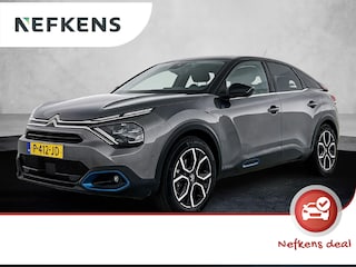 Citroën C4 EV Shine 50 kWh 136pk | Accu SOH 90,6% | Navigatie | Achteruitrijcamera | Half Lederen comfortstoelen | Climate Control | Adaptieve Cruise Control | Full Led koplampen | Head-up display | Parkeersensoren v+a | Keyless | Dodehoeksensor | Stuurverwarming | Apple Carplay / Android Auto | Bluetooth | DAB+ radio | Donker getint glas | 18" lichtmetalen velgen |