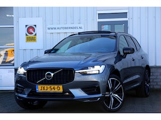 Volvo XC60 2.0 T8 392PK Plug-in hybrid AWD R-Design*Perfect Volvo Onderh.*B&W!/Pano/Sport Leder/Stoelverw.V+A/Stuurverw./ACC/Pilot ass./360 Camera/Memorie/BLIS/Parkeersens.V+A/21 inch LM*
